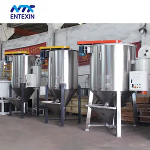 High Capacity Multifunctional Stainless Steel Particle Vertical Drying Mixer Drying Heating Plastic Machine