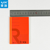 Carnet à couverture souple coloré A7, pages lignées, petit journal de poche, papeterie scolaire