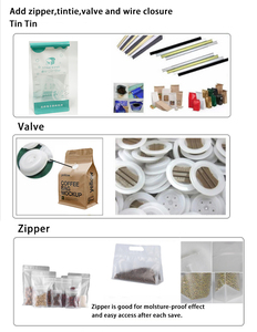 New Custom Stand up <strong>Zip</strong> Lock <strong>Pouch</strong> for Coffee Packaging Bag Recyclable 12OZ 5LB Coffee Bag - Product Image 5