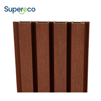 Panneaux muraux WPC anti-ultraviolets avec fonction imperméable et anti-humidité co-extrudée pour l'extérieur, panneaux WPC Great Wall