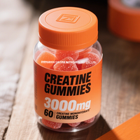 Produits les plus vendus 2026 – Compléments de nutrition sportive OEM pré-entraînement – Gommes de créatine 5g – Marque privée en sachet