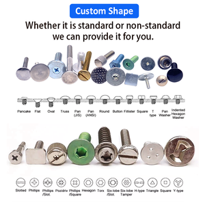 M3 M4 M5 M6 M8 thép carbon 303 304 thép không gỉ Titan đen mạ kẽm tự khai thác máy số liệu Hex đầu vít - Product Image 2