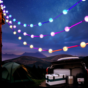 Tuya Wifi Smart String RGB LED App Control Festoon Light Funciona con Alexa/Asistente de <span class=keywords><strong>Google</strong></span> Luz de decoración de Navidad - Product Image 2