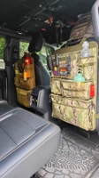 Organisateur de siège de voiture extérieur, imperméable, en Oxford, durable, pratique, décontracté, portable, avec cadre externe, tactique, modulaire MOLLE