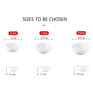 Mini cuencos de tamaño personalizado, vajilla de porcelana, uso doméstico para Hotel, cuencos de sopa de frutas, papel de melamina de cerámica, Mini para servir en la cocina - Product Image 6