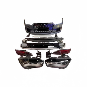 Kit Carrozzeria per Aggiornamento <span class=keywords><strong>Audi</strong></span> <span class=keywords><strong>A7</strong></span> Vecchio Modello al Nuovo Modello 2018 RS7, Adatto per <span class=keywords><strong>Audi</strong></span> <span class=keywords><strong>A7</strong></span> 2012-2015, Paraurti Anteriore e Posteriore - Product Image 1