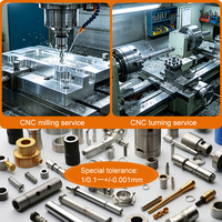 Precision CNC Turning Parts Custom Brass Stainless Steel Aluminum Components For Laboratory Instruments And Robotics Gear