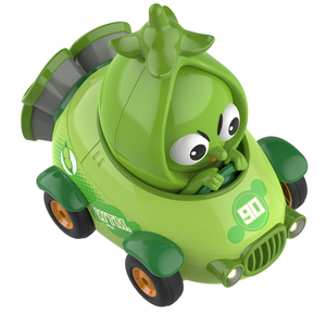 Nouveau produit transfrontalier Zesty Pea RC Car - Télécommande 2,4 GHz 40 m, vitesse 15 km/h, 360 °   Stunts, 30 minutes de jeu et design en forme de fruit - Product Image 3