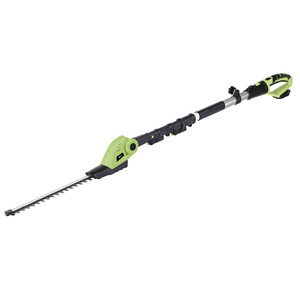 Taille-<span class=keywords><strong>haie</strong></span> télescopique sans fil 20V au lithium-ion <span class=keywords><strong>de</strong></span> 17,7 pouces avec batterie 1500 mAh, conception télescopique DIY pour branches hautes - Product Image 3