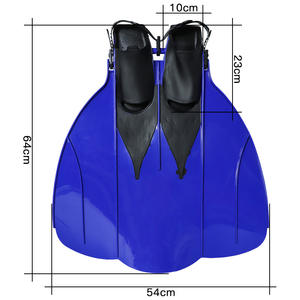 Aleta de cola de sirena para entrenamiento, aleta de natación <span class=keywords><strong>Monofin</strong></span> para adultos, fiable - Product Image 5