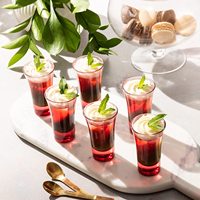 Groothandel Hot Selling Hoge Kwaliteit Transparante Shotglaasje Uniek Design voor Feest of Bar voor Cadeaus