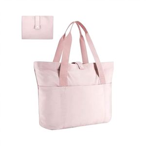 Sac fourre-tout promotionnel en toile avec logo, poche zippée et motif de boules pour toutes les occasions - Product Image 4