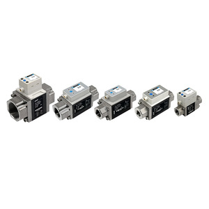 Serie AFD AFD5004 AFD4020 AFD4040 AFD4100 AFD5250 Sensor de caudalímetro de agua líquida Vortex, alternativa al interruptor de flujo de agua SMC - Product Image 2