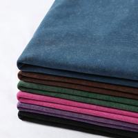 Sweater Katun Beludru Sisir 350g Retro Distressed Batik Washed Kerah Bulat Tipis untuk Pasangan, Grosir Musim Semi