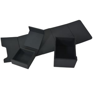 Boîte de rangement pour plus de 180 cartes avec plateau à dés amovible, porte-cartes en cuir PU avec fermeture magnétique puissante pour cartes de jeu, étui magnétique pour jeu de cartes - Product Image 6
