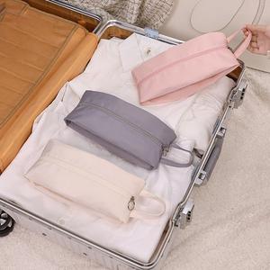 New Modern Polyester Zipper Storage <b>Bag</b> with Soft Handle for Travel Underwear Socks Clothes Portable Multipurpose - Product Image 6