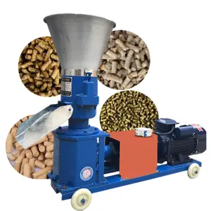 Powerfull Pellet Machine Feed Verwerkingsmachines Diervoeder Rijstzemelen Fabriek Directe Verkoop Pellet Machine Te Koop