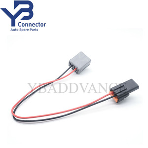 Kustom perempuan 2 Pin AC pemanas Blower Motor Resistor kawat Harness untuk GMC Sierra Yukon XL Chevy - Product Image 5