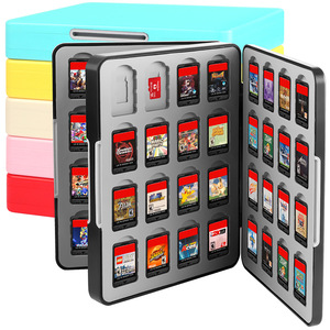 Custodia Protettiva Magnetica in Silicone 64-in-1 / 32-in-1 per Schede di Gioco <span class=keywords><strong>Nintendo</strong></span> <span class=keywords><strong>Switch</strong></span> e <span class=keywords><strong>Switch</strong></span> 2 - Product Image 1