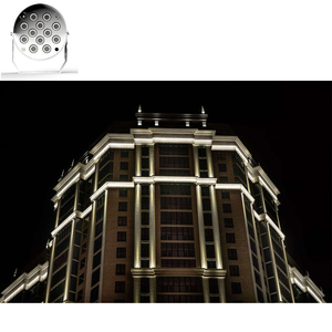 Spot lumineux LED 12W 9W faisceau étroit 6 degrés Angle lampe projecteur hôtel jardin rvb dmx512 éclairage de bâtiment - Product Image 2