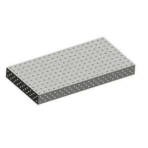 Mesa de aço modular 3D para máquinas de solda, mesa de soldagem modular para robôs