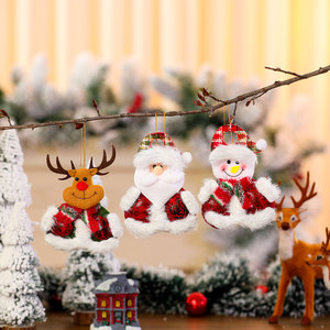 Nuevo adorno navideño de tela colorida con diseño de árbol de Navidad para decoración transfronteriza - Product Image 2