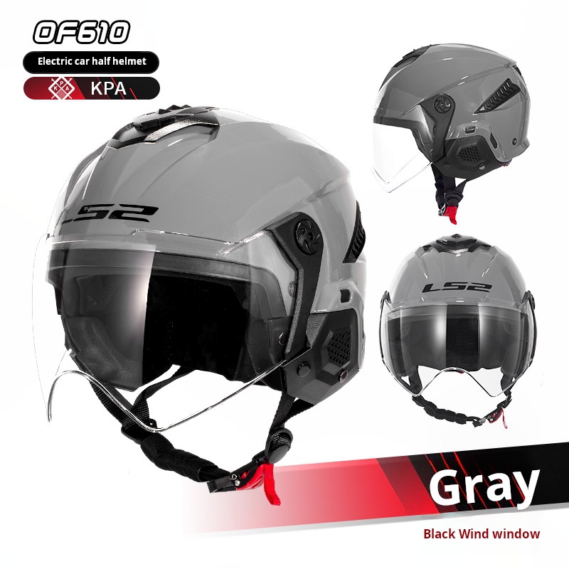 Gris (parabrisas negro)