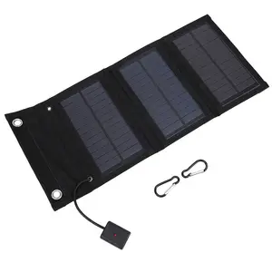 Cargador solar plegable portátil de 30W para teléfonos móviles, portátiles, para acampar al aire libre, senderismo, viajes, versátil, 40W, 60W, tejas solares