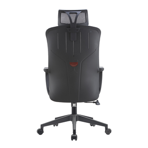 Chaise ergonomique moderne en maille Appui-tête réglable Chaise de bureau pivotante chinoise en métal durable en matière plastique contemporaine - Product Image 5