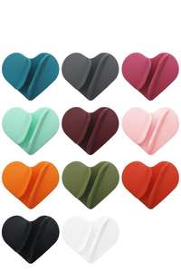 Support de gloss à lèvres en silicone pour coque de téléphone, fixation à ventouse, mini support portable pour gloss à lèvres, idéal pour l'utilisation au lit, pour prendre des photos et décorer. - Product Image 4