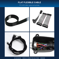 Kabel Harness Kustom Berkualitas Tinggi 2-6 Pin Inti Tembaga IP66 12V PTFE/PBT dengan Konektor JST XH/SH/ZH/Molex Pitch 1.0-2.5 untuk Papan