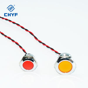 CHYF 12mm 16mm 22mm 방수 IP65 나사형 터미널 램프 메탈 인디케이터 LED 라이트 220V - Product Image 3