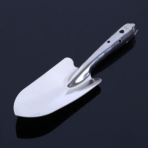 Mini Stainless Steel <b>Garden</b> <b>Trowel</b> Spoon Shaped For Planting Flowers And Grass Silver Metal Handle - Product Image 4