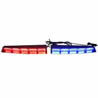 Barra de Luces LED Súper Brillante para Ambulancia, Luces Estroboscópicas de Advertencia, Luces de Visera Ocultas para Iluminación de Automóviles