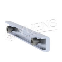 Livraison rapide panneau solaire pv montage vertical système de ballast toit plat supports en aluminium structure clips cadres