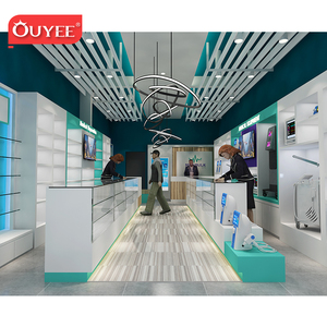 Conception moderne de comptoir de pharmacie, mobilier de <span class=keywords><strong>magasin</strong></span> <span class=keywords><strong>médical</strong></span>, équipement de pharmacie <span class=keywords><strong>pour</strong></span> la décoration intérieure de pharmacie - Product Image 1