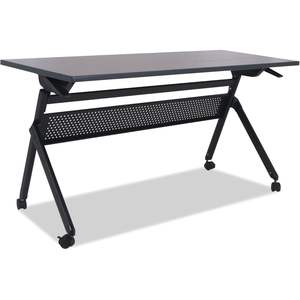 Plateau de table rectangulaire réversible en stratifié Alera 59,5 po x 23,63 po, cerisier/mahogany moyen, pour tables de conférence - Product Image 2