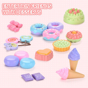 GCC 19 pz set di dolci giocattoli per fingere giochi altri finti giochi in età prescolare giocattoli da cucina caramelle per bambini 3 + - Product Image 3