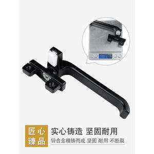 Poignée de fenêtre à ouverture verticale de style ancien 50 mm, en alliage d'acier épaissi, avec serrure pour villa, traitement de fenêtre en aluminium de haute qualité - Product Image 4