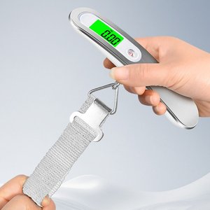 50kg/10g <span class=keywords><strong>balance</strong></span> de ceinture à main en acier inoxydable LCD <span class=keywords><strong>balance</strong></span> de pesage suspendue numérique électronique <span class=keywords><strong>pour</strong></span> le voyage <span class=keywords><strong>pour</strong></span> <span class=keywords><strong>les</strong></span> <span class=keywords><strong>bagages</strong></span> de valise - Product Image 6