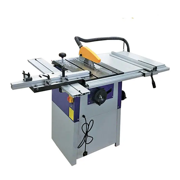 Hot Sale Low Price 2200W Wood Cutting Machine Sliding Table Saw Wood Saw Machines