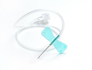 Wuzhou医療用オールサイズ使い捨て頭皮静脈セット25G21G23Gバタフライニードル安全 - Product Image 3