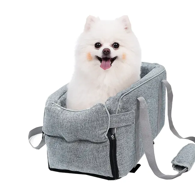 Toptan güvenli araba kol dayama yükseltilmiş Pet koltuk köpek yuva seyahat için uygun