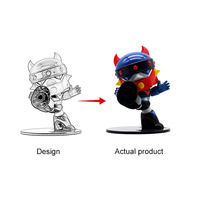Fabricante Profesional de Figuras de Acción de Plástico PVC Ecológicas Personalizadas, Moldeo por Inyección, OEM/ODM, Prototipado Rápido 1:6-1:24