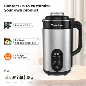 Máy làm sữa đậu nành bằng thép không gỉ tùy chỉnh, thiết bị gia dụng nhỏ, máy làm sữa hạt tươi cho bữa sáng tự làm - Product Image 5