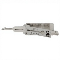 Outil de décodage et de crochetage 2-en-1 LISHI NE71R pour serruriers