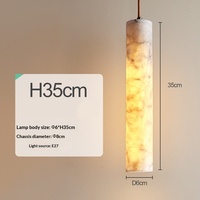 Lustre LED japonais Wabi Sabi en forme de longue bande, marbre naturel, hauteur réglable, crème, luminaire suspendu vintage pour salle à manger