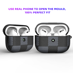 Étui en cuir pour <span class=keywords><strong>Apple</strong></span> Pro 3, design à la mode, boîtier pour écouteurs sans fil - Product Image 5