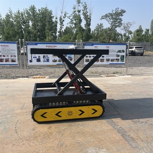 Châssis de levage sur chenilles Jia 500 kg à entraînement par engrenages pour l'assemblage de la récolte en verger - Product Image 2