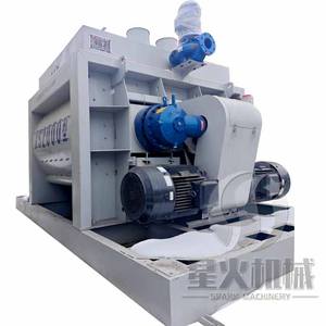 Mesin Pengaduk Beton Horizontal Twin Shaft Self Loading dengan Motor Hidrolik Listrik Kecil yang Lebih Baik - Product Image 5
